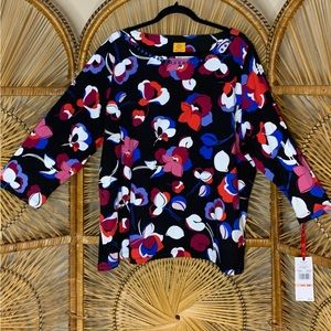 NWT* WOMANS PLUS SIZE RUBY RD. STRETCH TOP * 2X